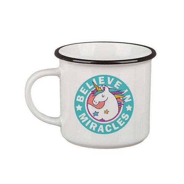 

Кружка туриста Presentville Camper Единорог Believe in miracle 250 мл