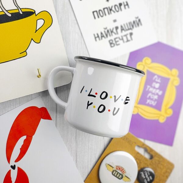 

Кружка туриста Presentville Camper I love you friends 250 мл