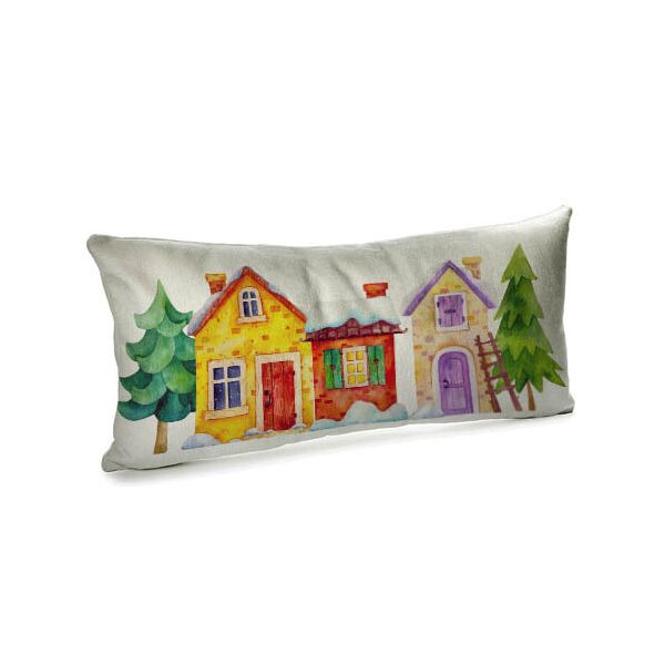 

Подушка для дивана бархатная Presentville Казкової зими! 50x24 см