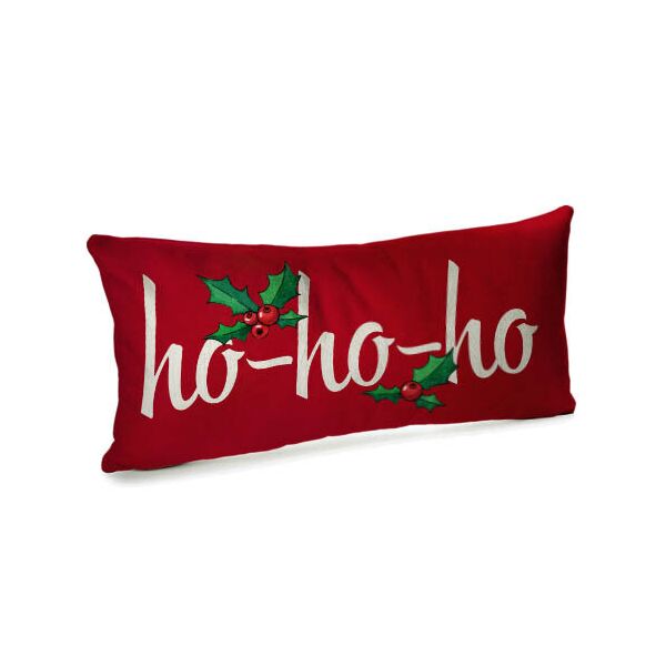 

Подушка для дивана бархатная Presentville Ho-ho-ho 50x24 см