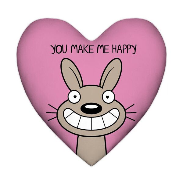 

Подушка сердце Presentville You make me happy 37x37 см