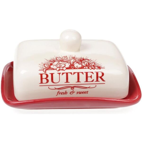 

Масленка " Английский Шиповник BUTTER" 18х13.5х8.2см