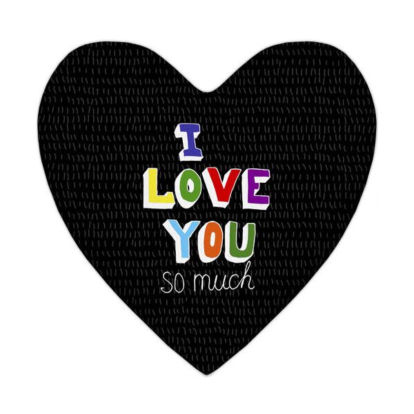 

Подушка сердце Presentville I love you so much 37x37 см