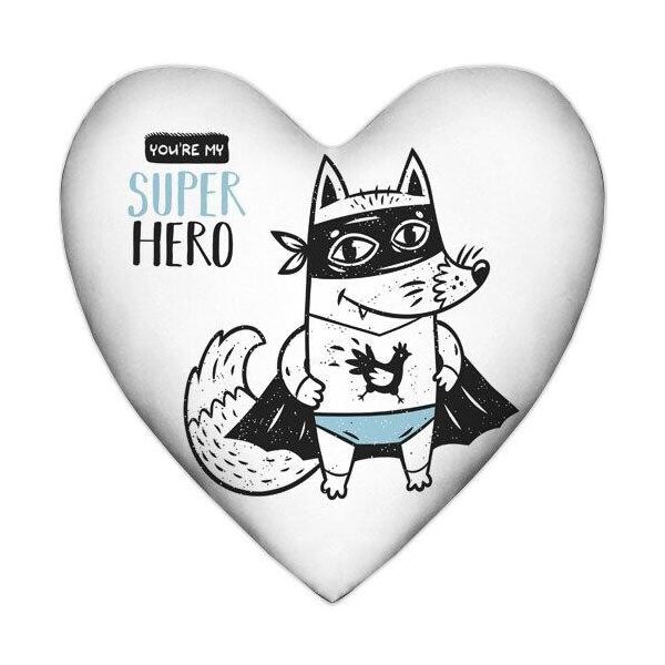 

Подушка сердце Presentville You`re my super hero 37x37 см