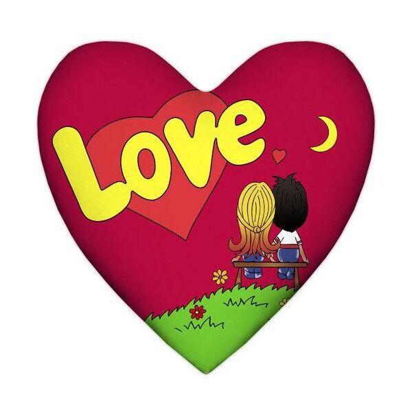

Подушка сердце Presentville Love, красная 37x37 см
