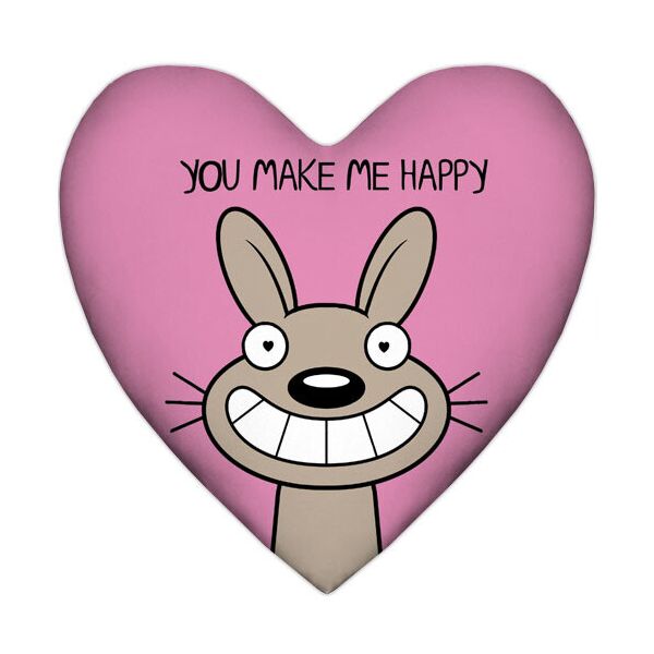 

Подушка сердце Presentville You make me happy 57x57 см