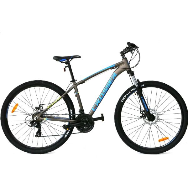 Велосипед Crosser Scorpio 26" 17" Grey / Blue (Scorpio 26/17)