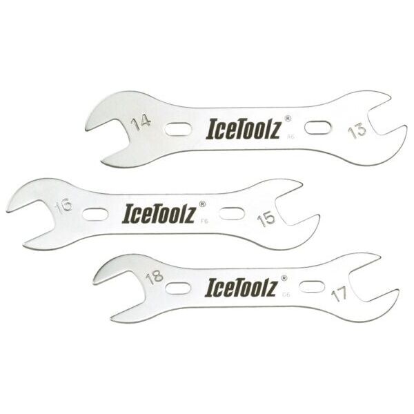 

Ключ Ice Toolz 37X3 конусный 13/14mm+15/16mm+17/18mm (TOO-01-62)