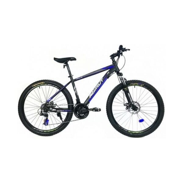 

Велосипед Azimut Aqua GFRD 2021 26" 17" Black / Blue (AQUA/26/17/GFRDa)