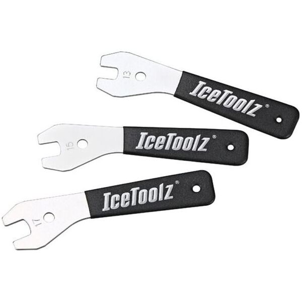 

Ключи Ice Toolz 47X3 конусные 13mm, 15mm, 17mm CR-MO (TOO-45-14)