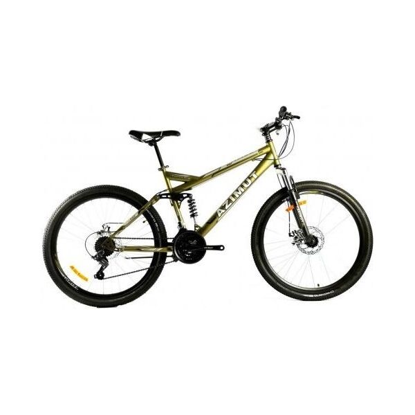 

Велосипед Azimut Race 26" 18" FR/D Gold (RACE/26/18/FR/Da)