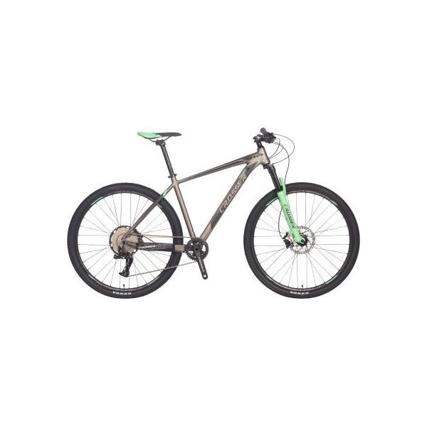 

Велосипед Crosser Solo 2021 (24/38T,шатуны Prowheel) 29" 19" Grey / Green (SOLO/2021/29"(24S))