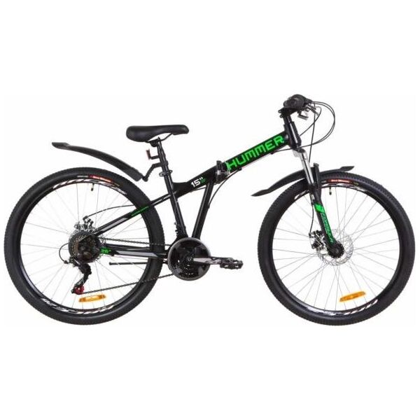 

Велосипед 26" Formula HUMMER 2021 (черно-зеленый (м))