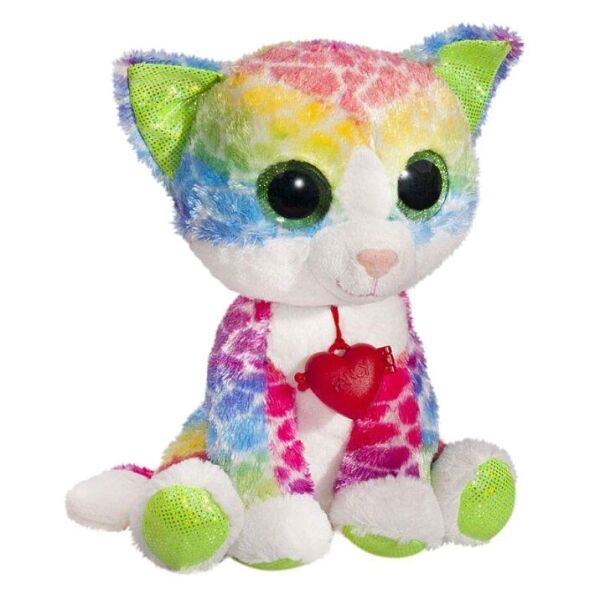 

Мягкая игрушка Глазастик Котик разноцветный 21 см Fancy BR84642