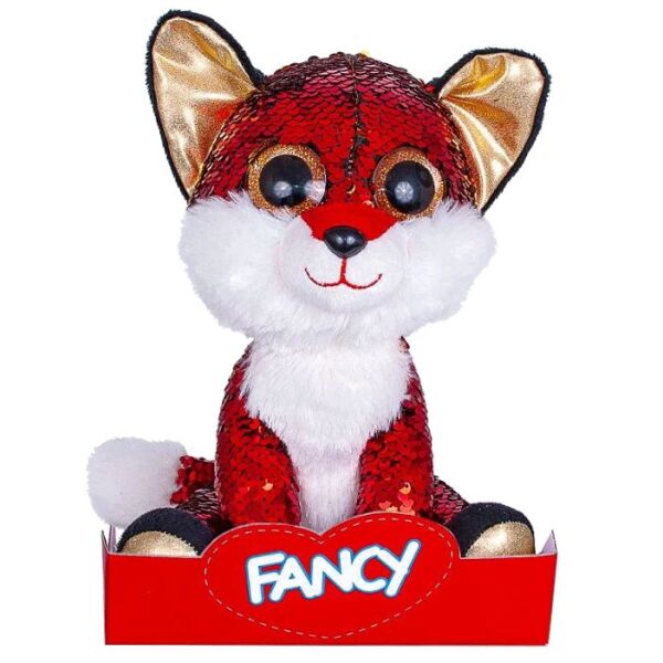

Мягкая игрушка Лисенок Опал с пайетками 24 см Fancy BR84583