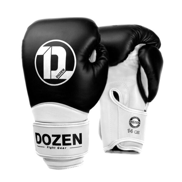 

Боксерские перчатки Dozen Dual Impact Training Boxing Gloves Black/White 18 Oz