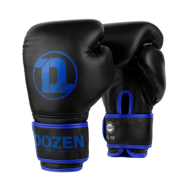 

Боксерские перчатки Dozen Monochrome Training Boxing Gloves Black/Blue 14 Oz