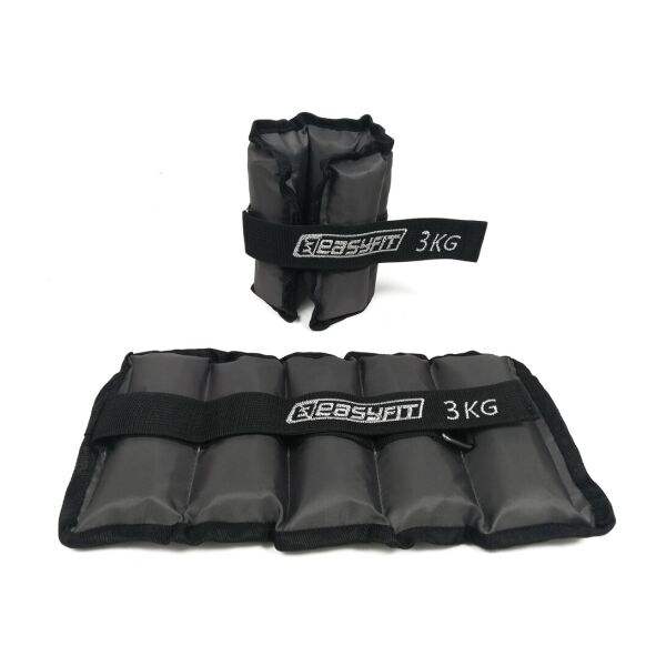 

Утяжелители EasyFit 3 кг пара Сталь
