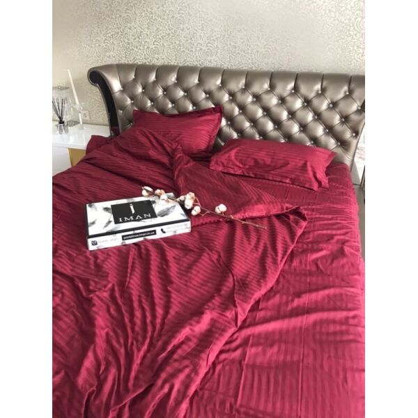 

Комплект постельного белья IMAH Страйп Сатин 100% Хлопок King Size 20377