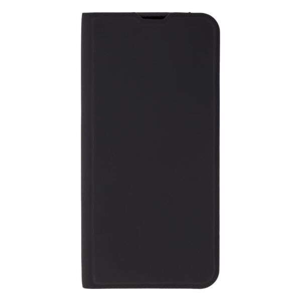 

Чехол-книжка для Samsung A42, Пластик и силикон, Классический, Чёрный