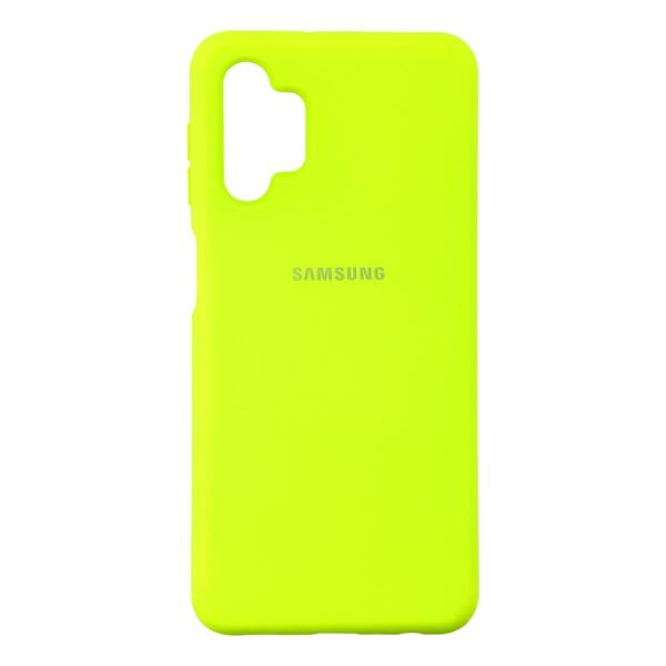 

Чехол для Samsung A32 , Силикон, микрофибра, Классический. Красный, Жёлтый