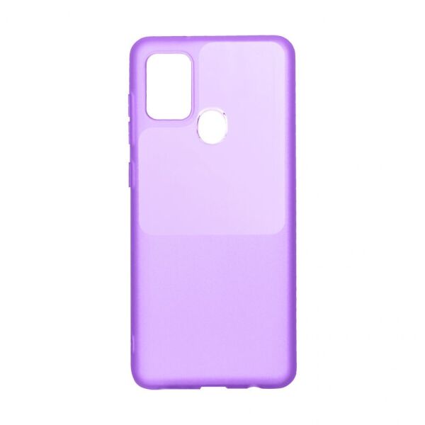 

Чехол для Samsung A21s Полупрозрачный Желтый / Фиолетовый / Белый