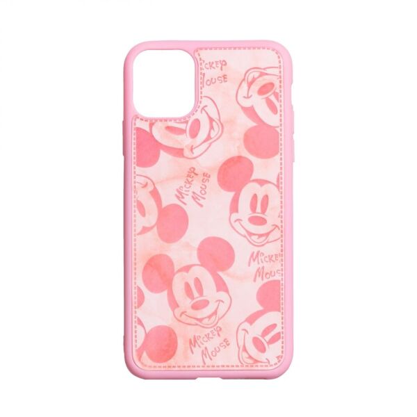 

Чехол Микки Маус для Apple Iphone 11, Красный / Черный