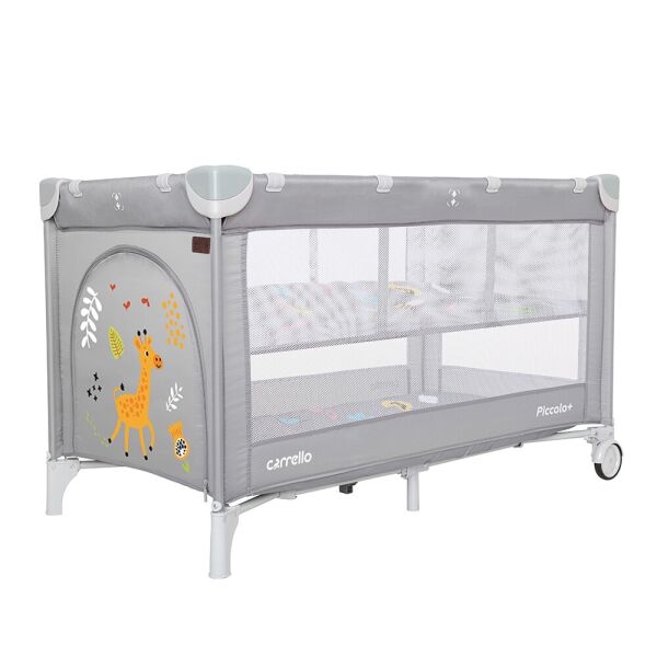

Манеж Carrello два уровня дна Жираф Piccolo+ CRL-9201/2 Ash Grey (CRL-9201/2)