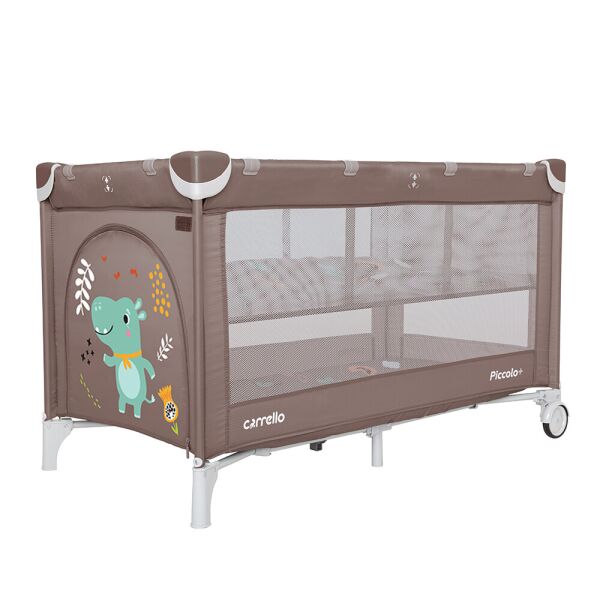 

Манеж Carrello два уровня дна Бегемотик Piccolo+ CRL-9201/2 Chocolate Brown (CRL-9201/2)