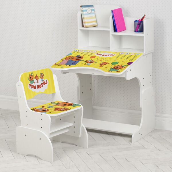 

Парта Bambi Три кота W 2071-103-1 White (W 2071-103)
