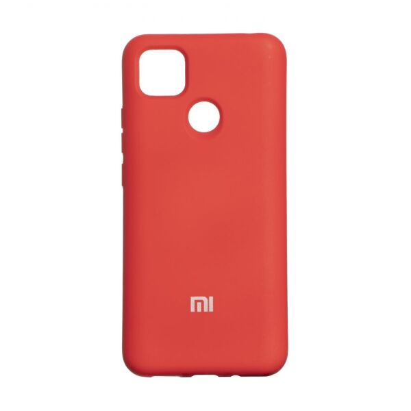 

Чехол для Xiaomi Redmi 9C Силикон Черный / Красный