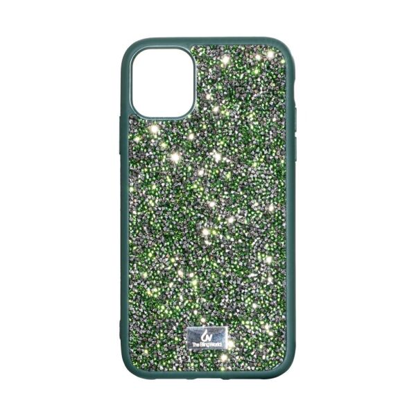

Чехол для Iphone 11 Pro Max с блестками Зеленый