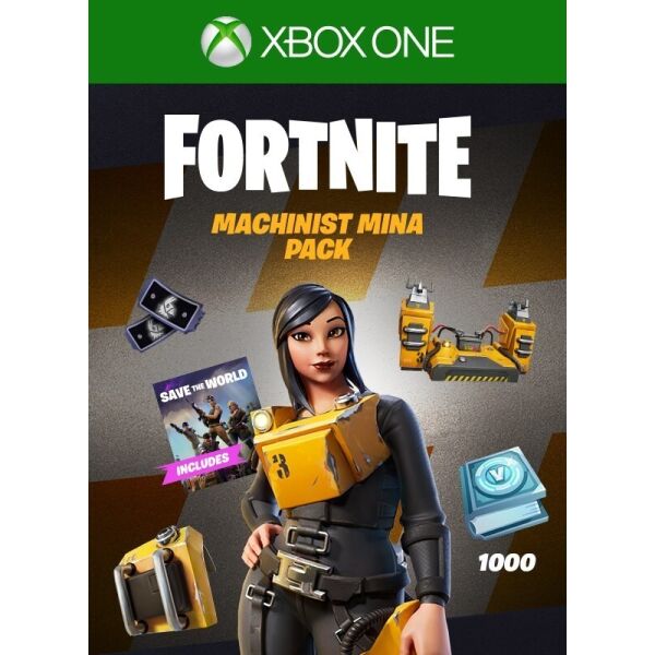

Ключ активации Fortnite - Machinist Mina Pack Фортнайт набор «Роботехник Мина» для Xbox One/Series