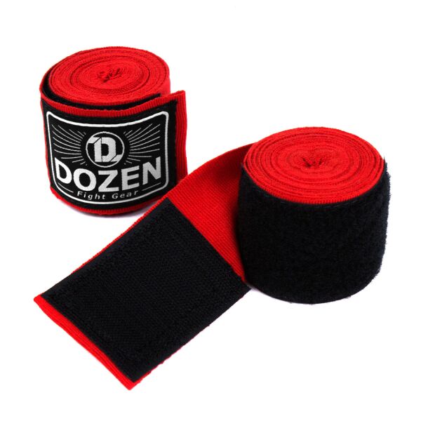 

Боксерские бинты полуэластичные Dozen Monochrome Semi-elastic Hand Wraps Red 2,75 м