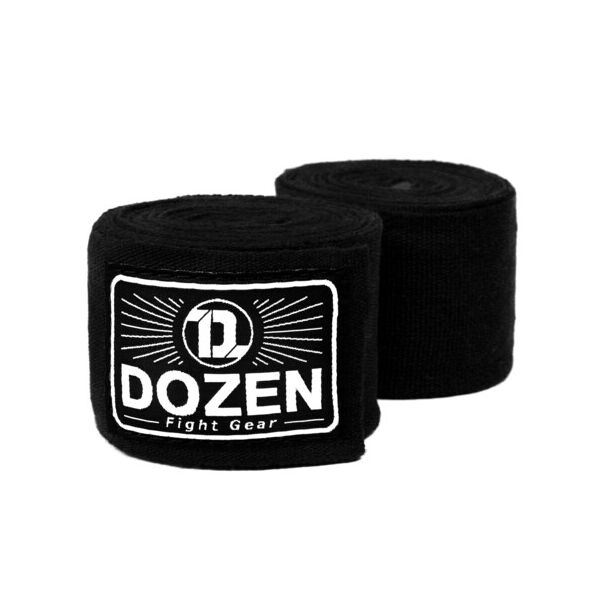 

Боксерские бинты эластичные Dozen Monochrome Ultra-elastic Hand Wraps Black 2,75 м