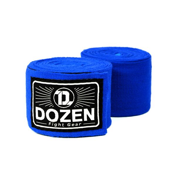 

Боксерские бинты эластичные Dozen Monochrome Ultra-elastic Hand Wraps Blue 3,75 м