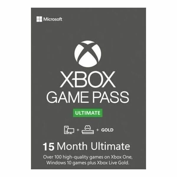 

Электронный код (Подписка) Xbox Game Pass Ultimate - 15 месяцев Xbox One/Series для всех регионов и стран