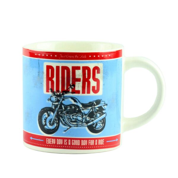 

Чашка "Motorbike Desing Assorted", голубая 9 см