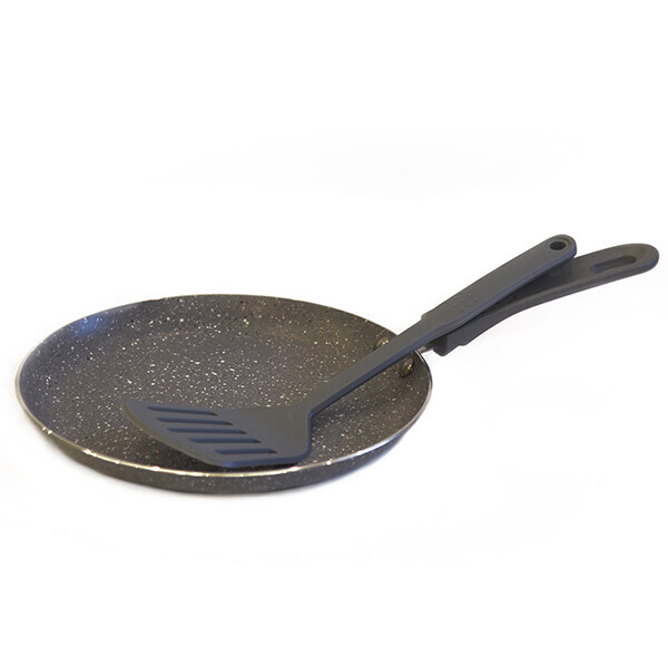 

Сковорода для блинов с лопаткой Maestro Rainbow Granite 23 см (MR-1212-23)