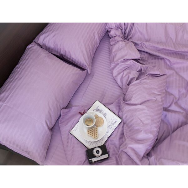 

Комплект постельного белья IMAH Сатин страйп 100% Хлопок (простынь на резинке) Детский 22511