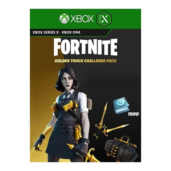 

Ключ активации Fortnite: Golden Touch Challenge Pack Фортнайт набор «Золотые руки» для Xbox One/Series