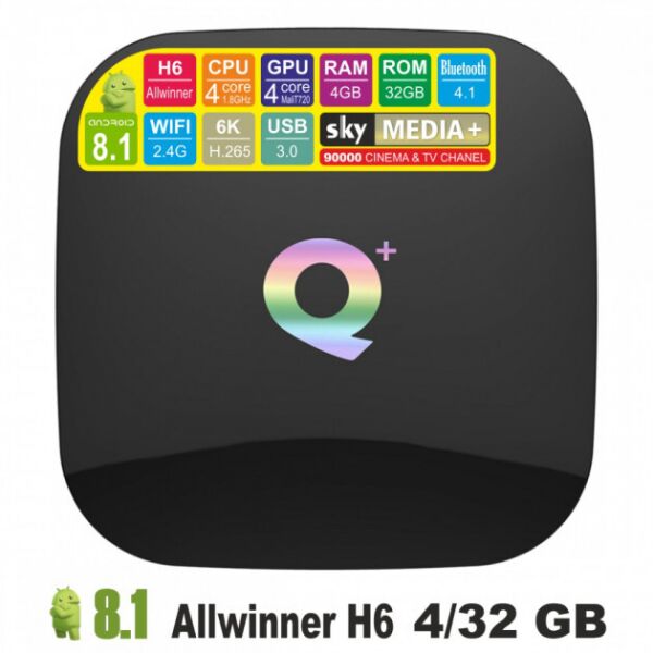 

Приставка Smart TV BOX Q Plus 4 /32 GB