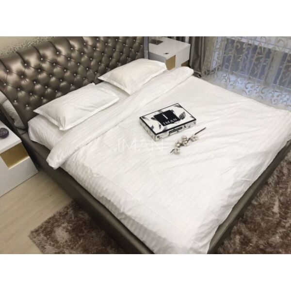 

Комплект постельного белья IMAH Страйп Сатин 100% Хлопок King Size 211k5070hh457
