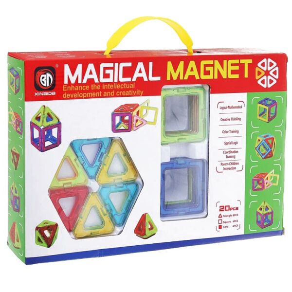 

Магнитный конструктор Magical Magnet 20 деталей Maya Toys BR78730
