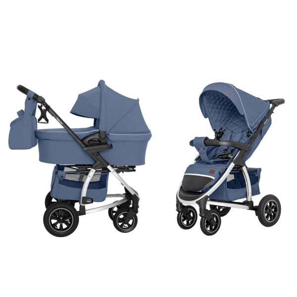 

Коляска универсальная CARRELLO Vista CRL-6506 (2in1) Denim Blue