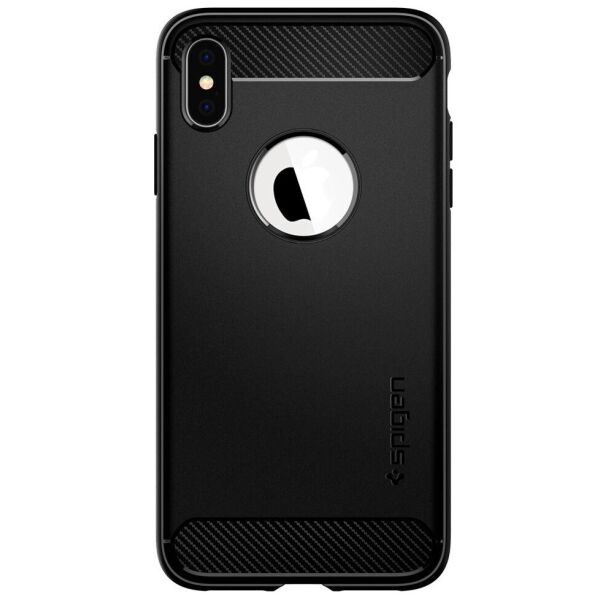 

Чехол Spigen для iPhone XS Max Rugged Armor Matte Black