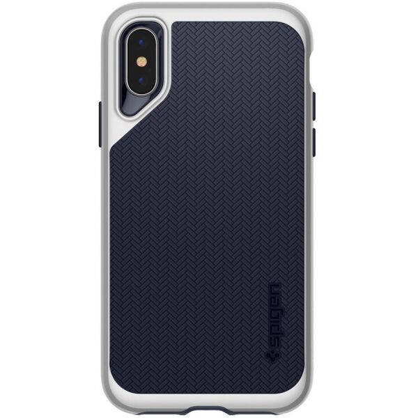

Чехол Spigen для iPhone XS Neo Hybrid Satin Silver