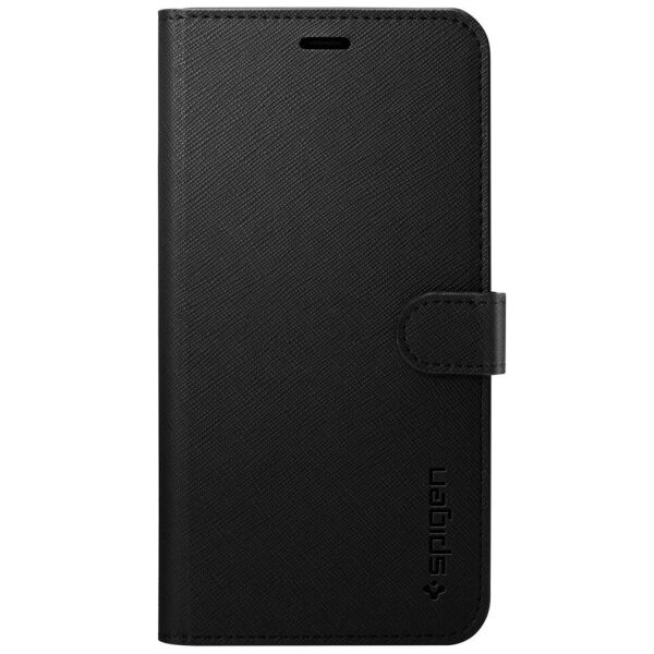 

Чехол Spigen для iPhone 11 Wallet S, Saffiano Black