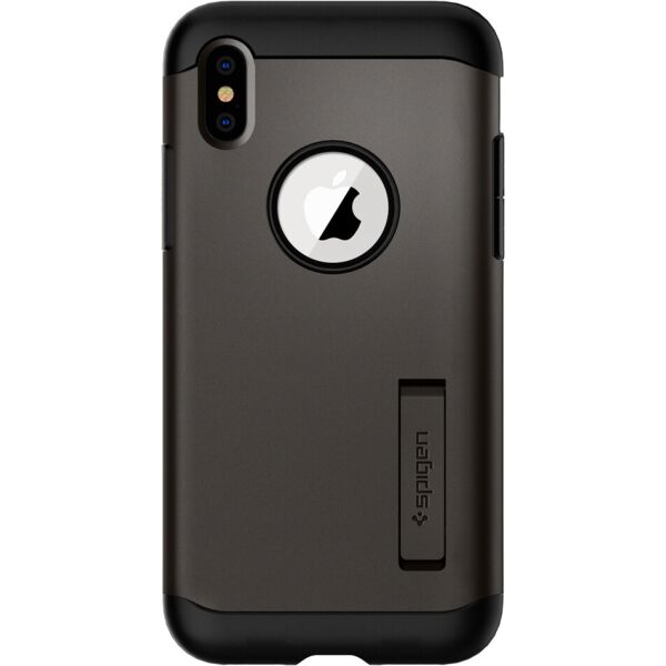 

Чехол Spigen для iPhone XS Max Slim Armor Gunmetal