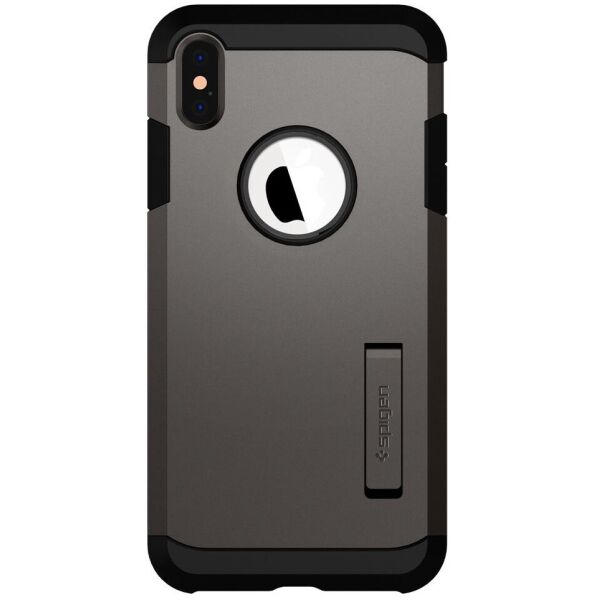 

Чехол Spigen для iPhone XS Max Tough Armor Gunmetal